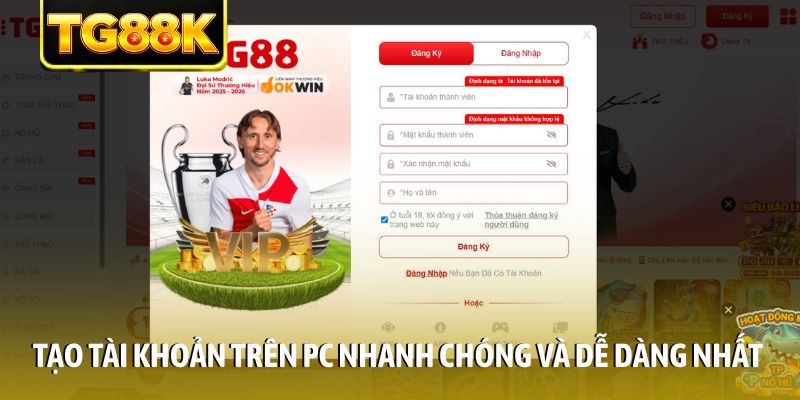 Tạo tài khoản trên PC nhanh chóng và dễ dàng nhất