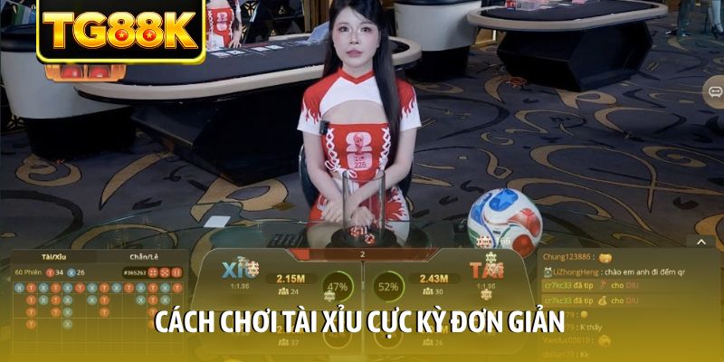 Cách chơi tài xỉu cực kỳ đơn giản