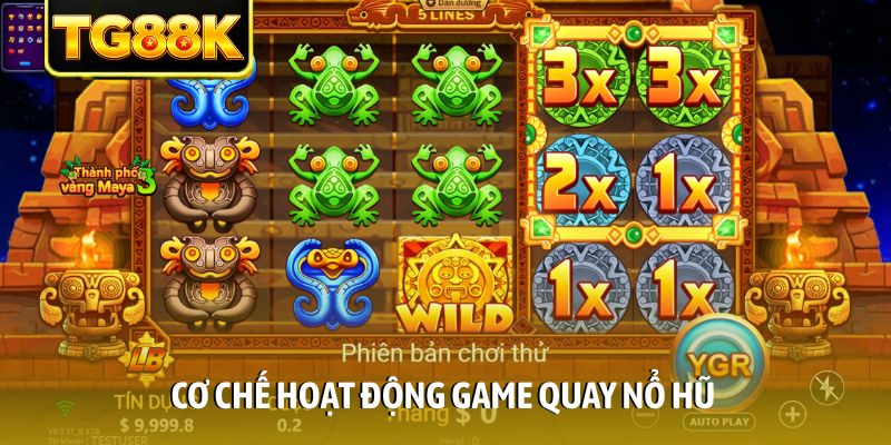 Cơ chế hoạt động game quay nổ hũ