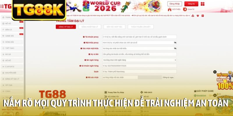 Nắm rõ mọi quy trình thực hiện để trải nghiệm an toàn