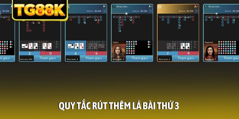 Quy tắc rút thêm lá bài thứ 3
